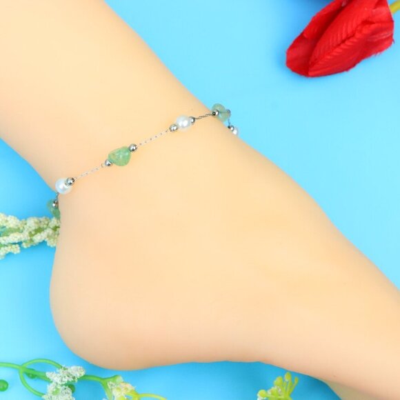 Elegant Handmade Anklet – Perfect for Women & Girls | Ideal Gift Option, DYC1328 - Picture 4 of 8